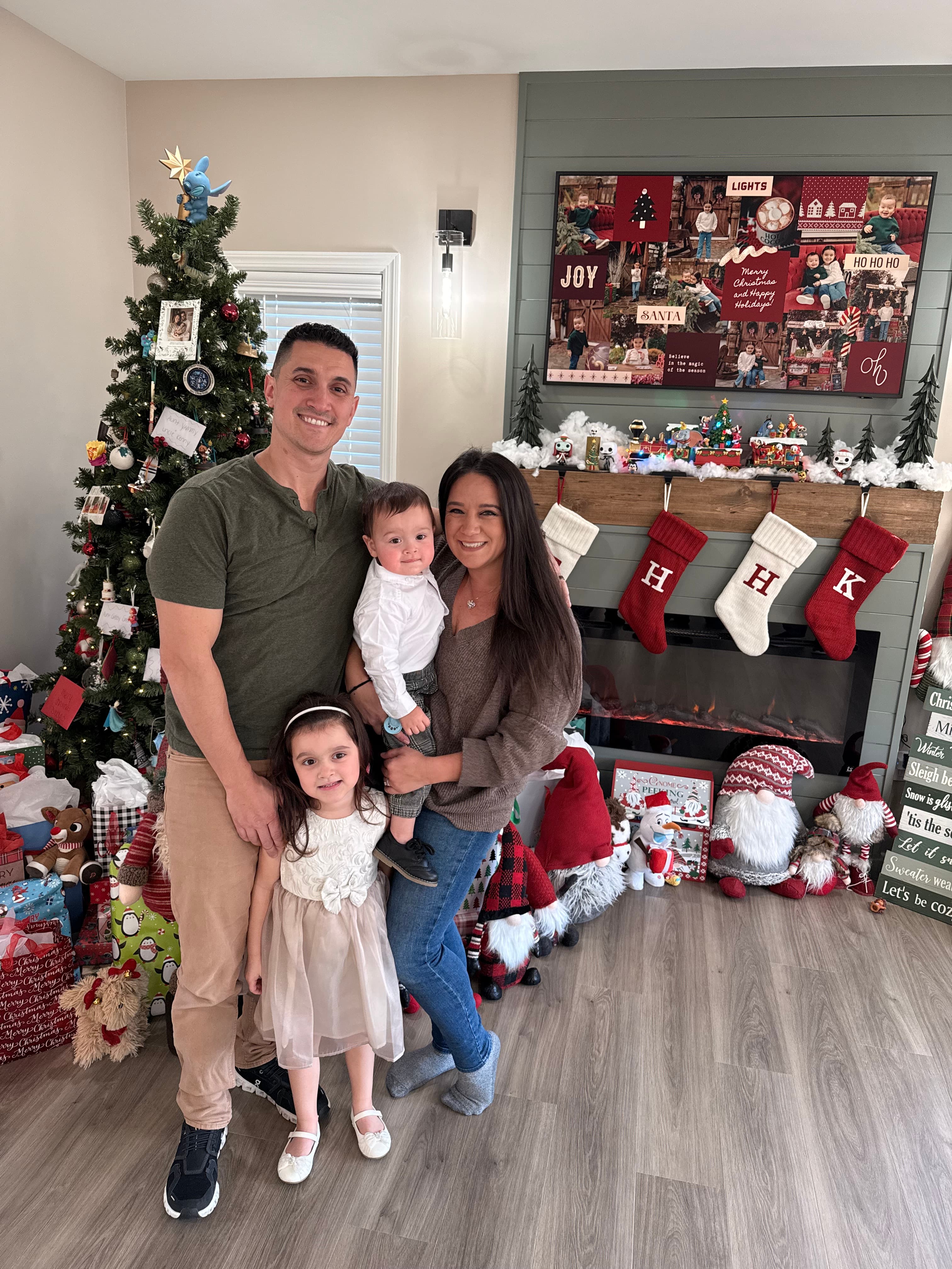 Kristin, Hailey, and Hudson